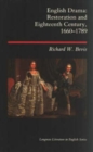 English Drama : Restoration and Eighteenth Century 1660-1789 - Book