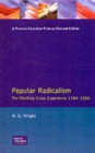 Popular Radicalism : Working Class Experience 1780-1880, The - Book
