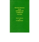 Historical Dictionary of the Republic of Cameroon - Book