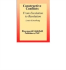 Constructive Conflicts : From Escalation to Resolution - Book