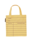 Library Card (Yellow) Kid's Tote Bag - Book
