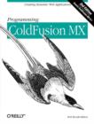 Programming ColdFusion MX - Book