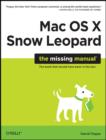 Mac OS X Snow Leopard: The Missing Manual : The Book That Should Have Been in the Box - Book