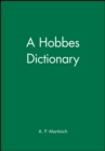 A Hobbes Dictionary - Book