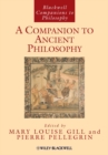 A Companion to Ancient Philosophy - Book