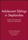 Adolescent Siblings in Stepfamilies : Family Functioning and Adolescent Adjustment - Book