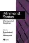Minimalist Syntax : The Essential Readings - Book