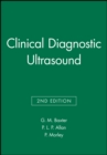 Clinical Diagnostic Ultrasound - Book
