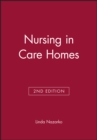 Nursing in Care Homes - Book
