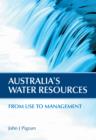 Australia's Water Resources : From Use to Management - eBook