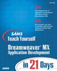Sams Teach Yourself Macromedia Dreamweaver MX Application Development in 21 Days - Book