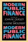 Modern Public Finance - Book