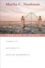 Frontiers of Justice : Disability, Nationality, Species Membership - eBook