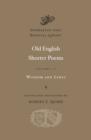 Old English Shorter Poems : Volume II - Book