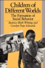 Children of Different Worlds : The Formation of Social Behavior - Book