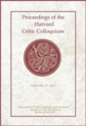 Proceedings of the Harvard Celtic Colloquium, 37: 2017 - Book