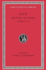 History of Rome, Volume XIII : Books 43-45 - Book