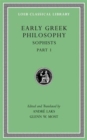 Early Greek Philosophy, Volume VIII : Sophists, Part 1 - Book