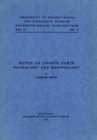 Notes on Chasta Costa Phonology and Morphology - Book