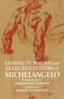 Complete Poems and Selected Letters of Michelangelo - Book