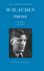 The Complete Works of W. H. Auden: Prose, Volume II : 1939-1948 - Book
