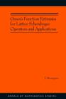 Green's Function Estimates for Lattice Schroedinger Operators and Applications. (AM-158) - Book