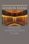 Purposive Interpretation in Law - Book