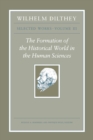 Wilhelm Dilthey: Selected Works, Volume III : The Formation of the Historical World in the Human Sciences - Book