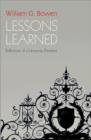 Lessons Learned : Reflections of a University President - Book