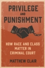 Privilege and Punishment : How Race and Class Matter in Criminal Court - Book