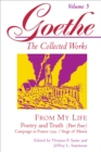 Goethe, Volume 5 : From My Life: Campaign in France 1792-Siege of Mainz - eBook
