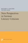 New Perspectives in German Literary Criticism : A Collection of Essays - Book