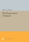The Preservation of Species - Book