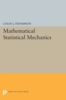 Mathematical Statistical Mechanics - Book
