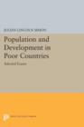 Population and Development in Poor Countries : Selected Essays - Book