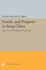 Family and Property in Sung China : Yuan Ts'ai's Precepts for Social Life - Book