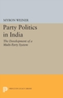Party Politics in India - Book