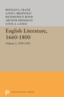 English Literature, Volume 2 : 1939-1950 - Book