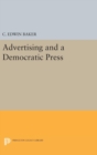 Advertising and a Democratic Press - Book