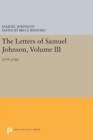 The Letters of Samuel Johnson, Volume III : 1777-1781 - Book