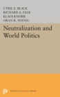 Neutralization and World Politics - Book