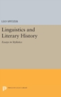 Linguistics and Literary History : Essays in Stylistics - Book