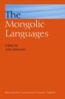The Mongolic Languages - Book