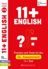 11+ English Practice and Test for the GL Assessment Ages 10-11 - Book