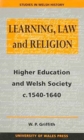 Learning, Law and Religion - Book