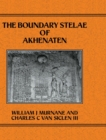 Boundary Stelae Of Akhentaten - Book