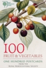 100 Fruit & Vegetables from the RHS : 100 Postcards in a Box - Book