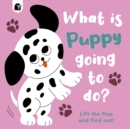 What Is Puppy Going to Do? : Lift the Flap and Find Out! - Book
