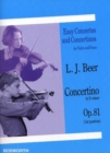 Leopold J. Beer : Concertino in D Minor Op.81 (Violin/Piano) - Book