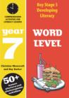 Word Level: Year 7 : Spelling Activities for Literacy Lessons - Book
